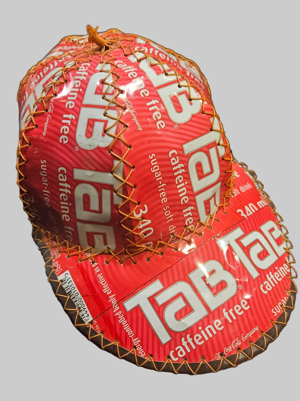 Bespoke Vintage Upcycled TAB Aluminium Cap | Rare Eco-Friendly Headwear