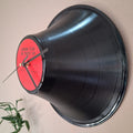 Bespoke Upcycled Concentric Conical LP Clock