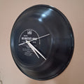 Bespoke Concentric Upcycled LP Record Clock - The Critic - His Master's Voice