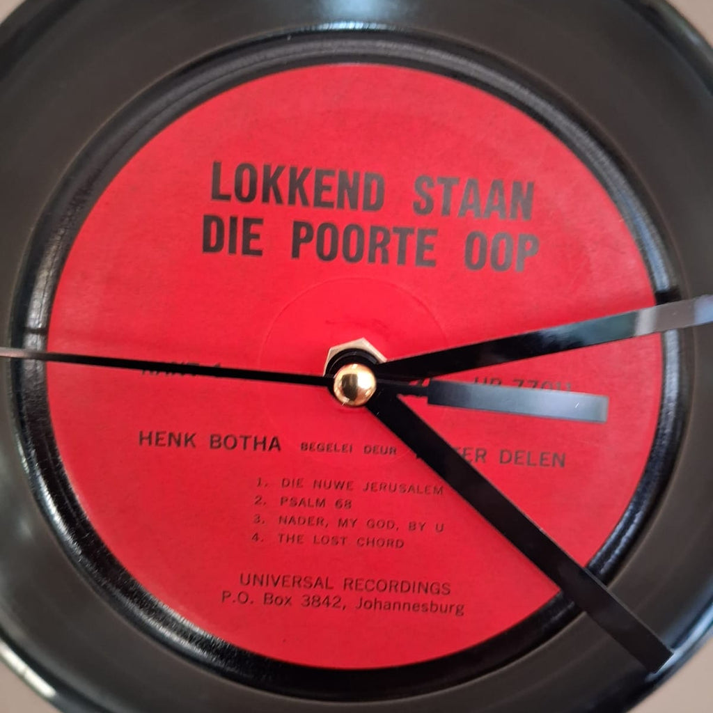 Bespoke Upcycled Concentric Conical LP Clock