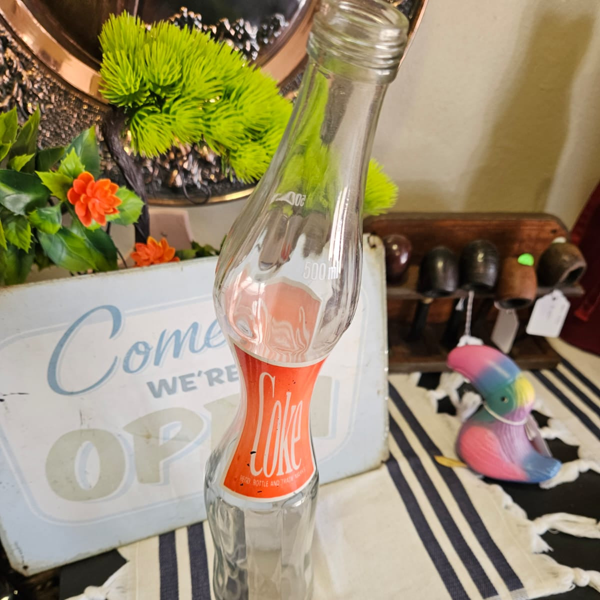 "Viagra" Stretched Vintage Coke 500ml bottle